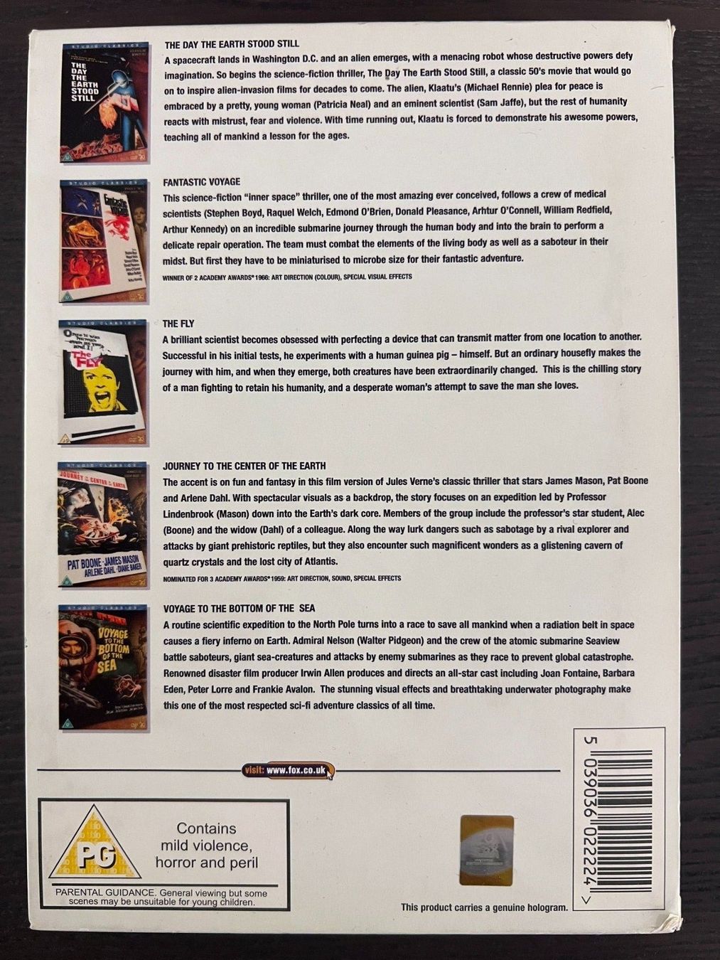 Tutti i DVDs: Fantastic Classics (Englisch) – Usato da Zürich venduto da FilmFreunde 3