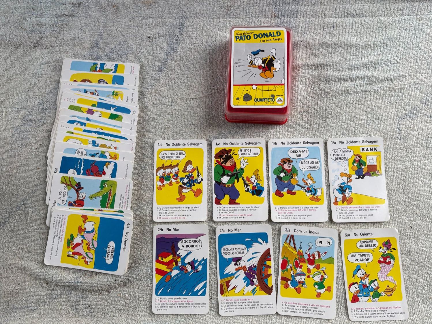 Giochi: QUARTETT WALT DISNEY DONALD – Usato da Ostermundigen venduto da wini63 2