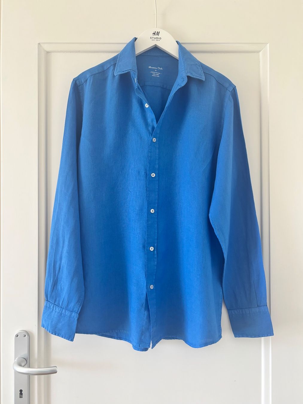 Massimo Dutti Camicie: Massimo Dutti men's linen shirt - size M – Usato da Cully venduto da Maar_K