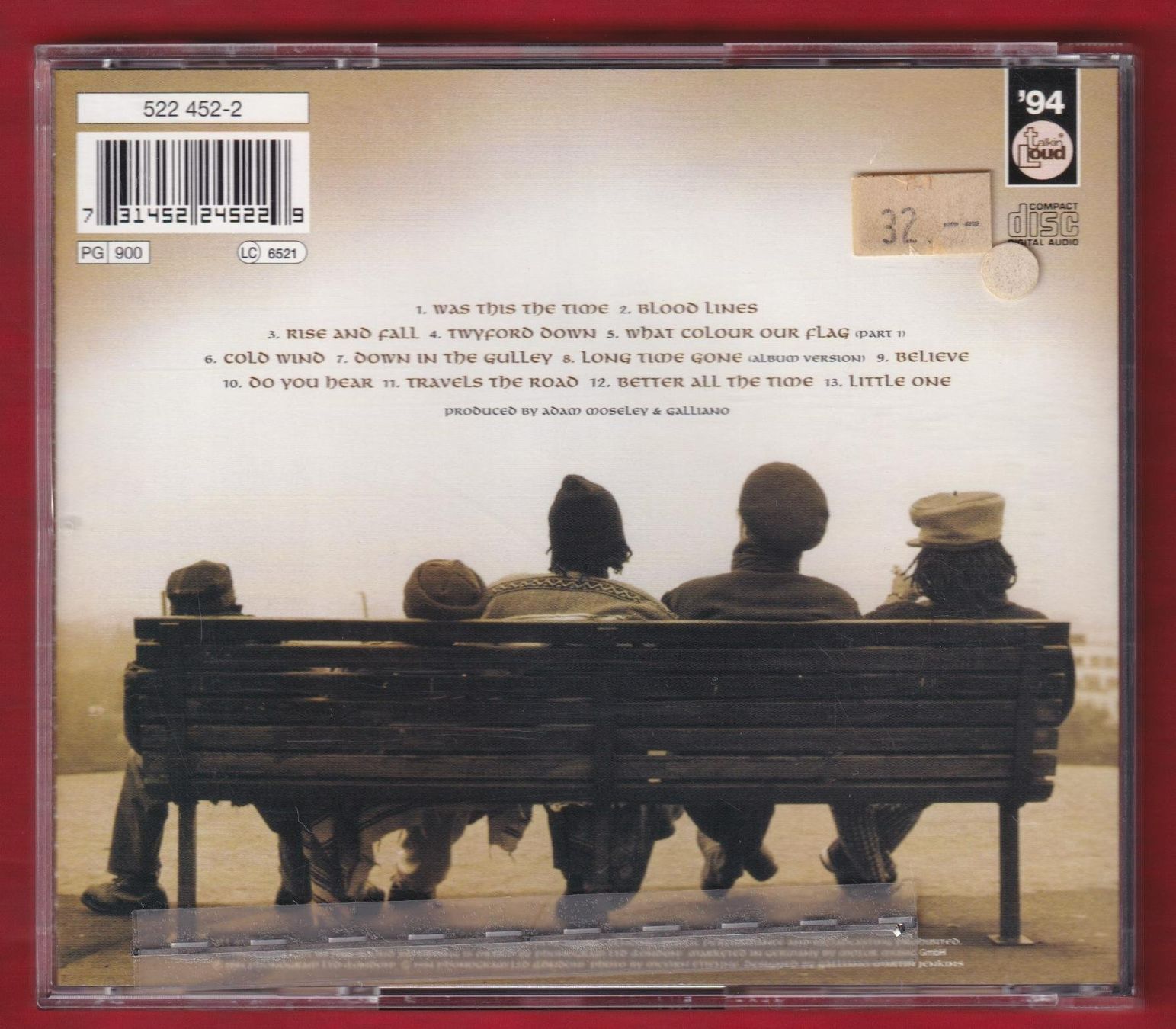 CDs: Galliano - The Plot Thickens (CD) – Gebraucht aus Zürich von Pfluftl2000 1