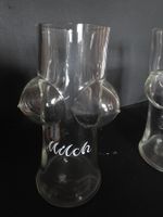 2 Trinkgläser Glas Milch 16 cm
