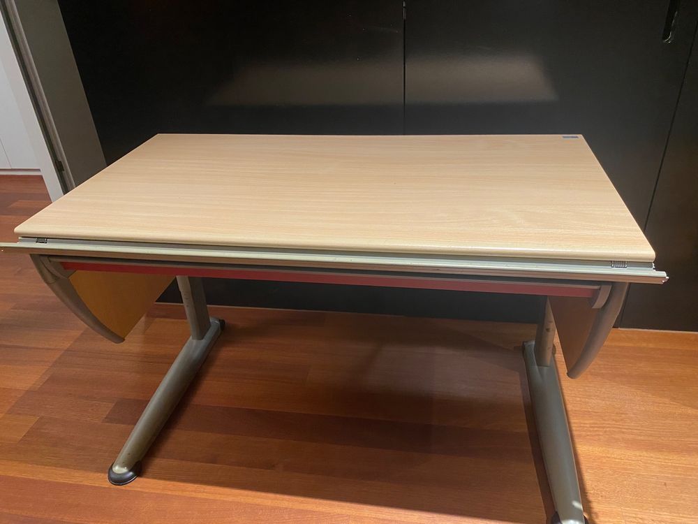 FurnitureR Home Drehstuhl | Höhenverstellbar | Netzrückenlehne | Blau | 50x53x87 Cm