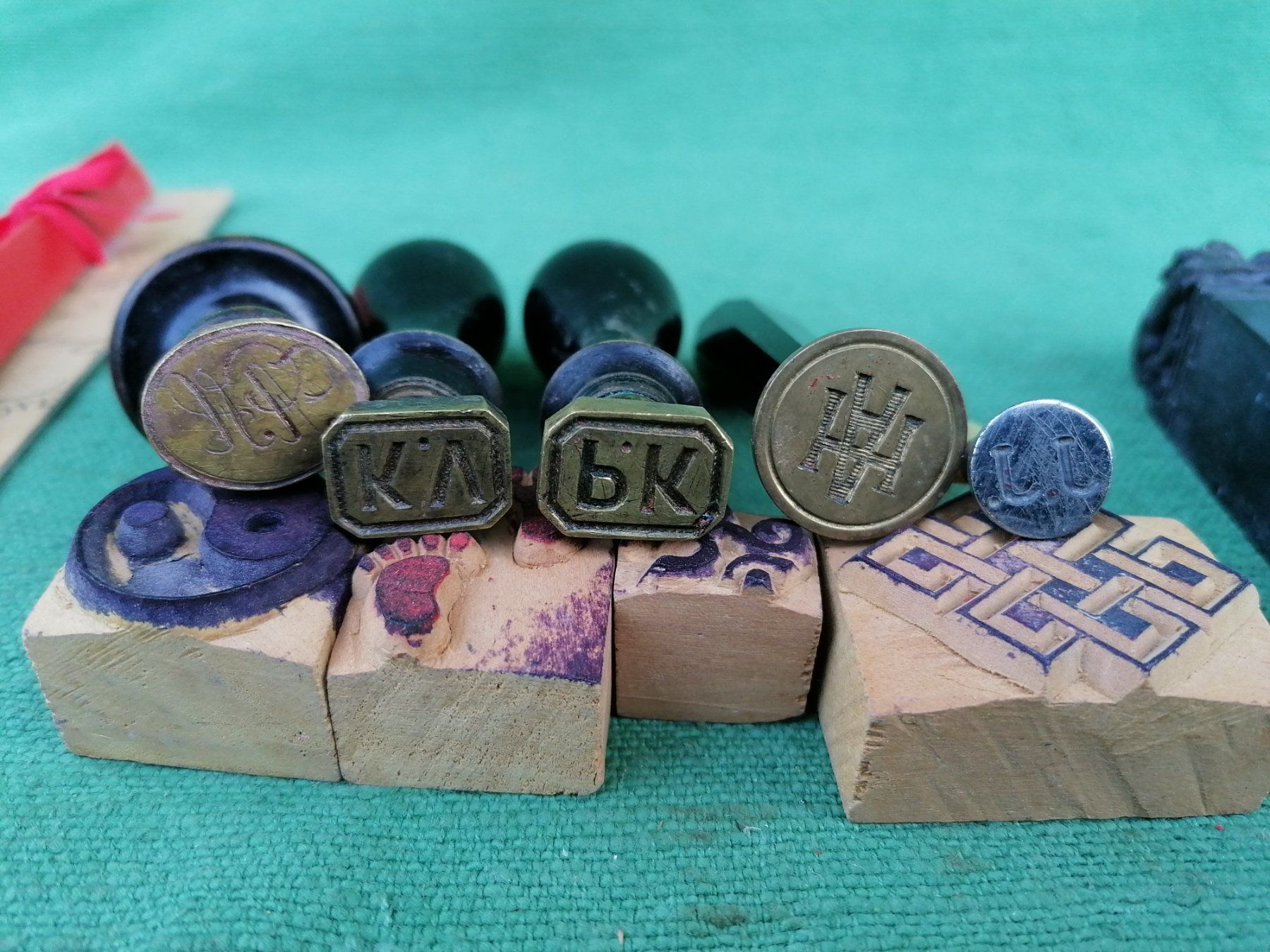 Stempel: Siegelstempel Set mit Wachs und Holzstempeln gebraucht – Gebraucht aus Rovio von maxmac 5
