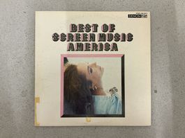 BEST OF SCREEN MUSIC AMERICA LP (Japanische Pressung)