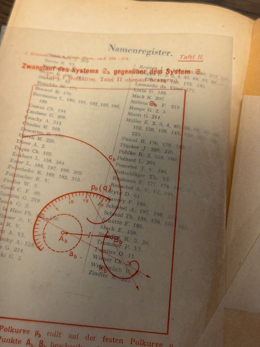 Bücher: Vintage Kinematic Geometry Book for Machine Builders 1947 – Gebraucht aus BADEN von Sprinz 2