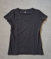 2 x T-Shirts C&A The Basics schwarz, S, Baumwolle