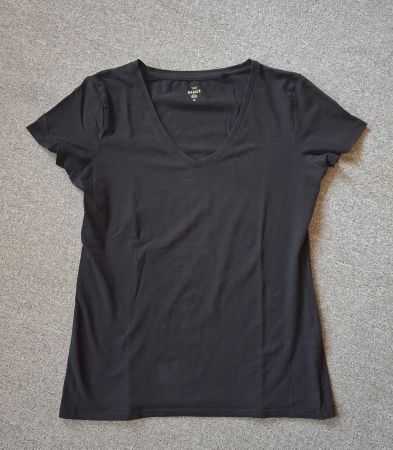 T-Shirt C&A The Basics schwarz, S, Baumwolle