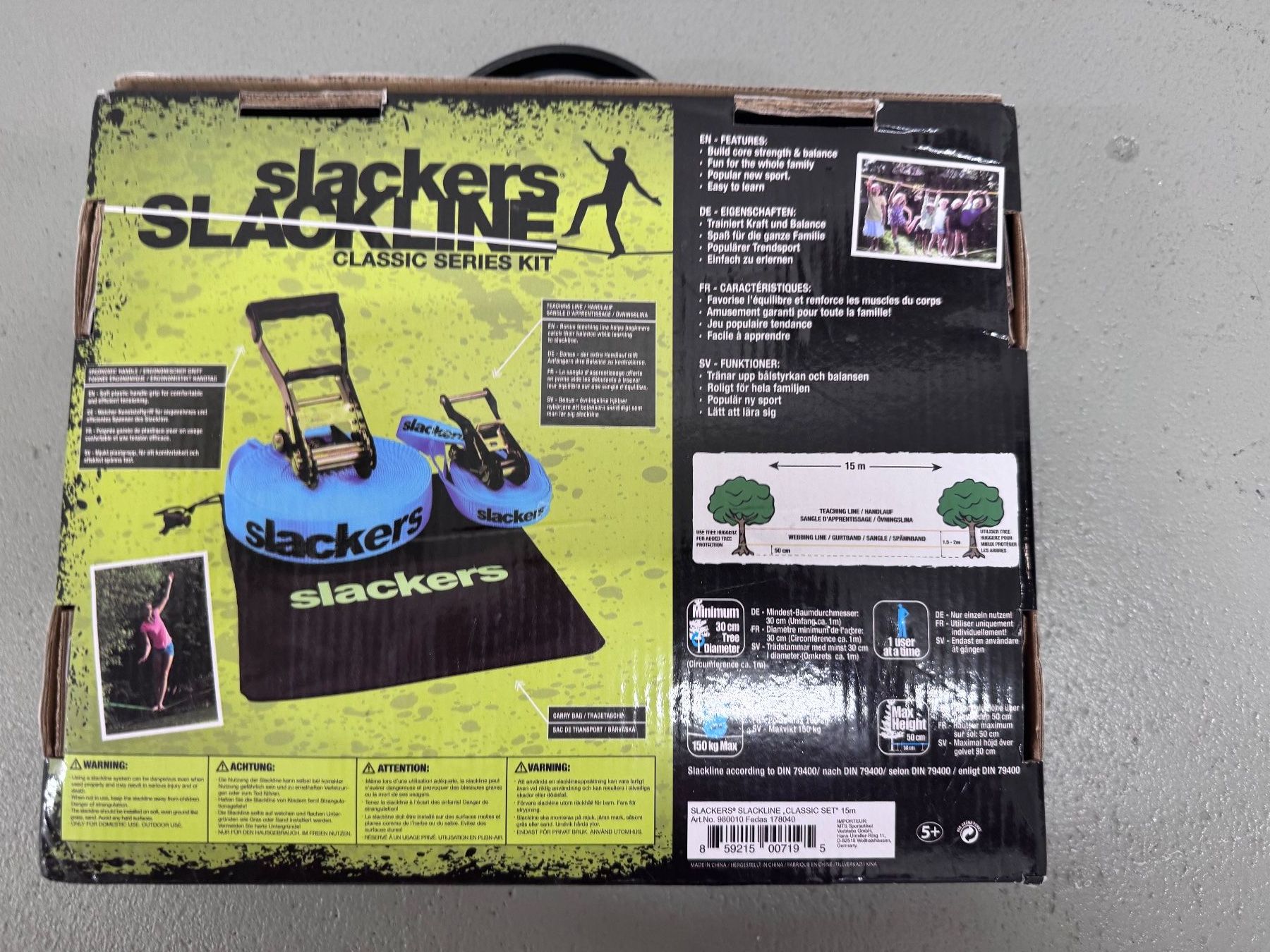 Slackline: Slackline Classic Series – Nuovo e nell'imballaggio originale da Birmensdorf ZH venduto da imasmo 1