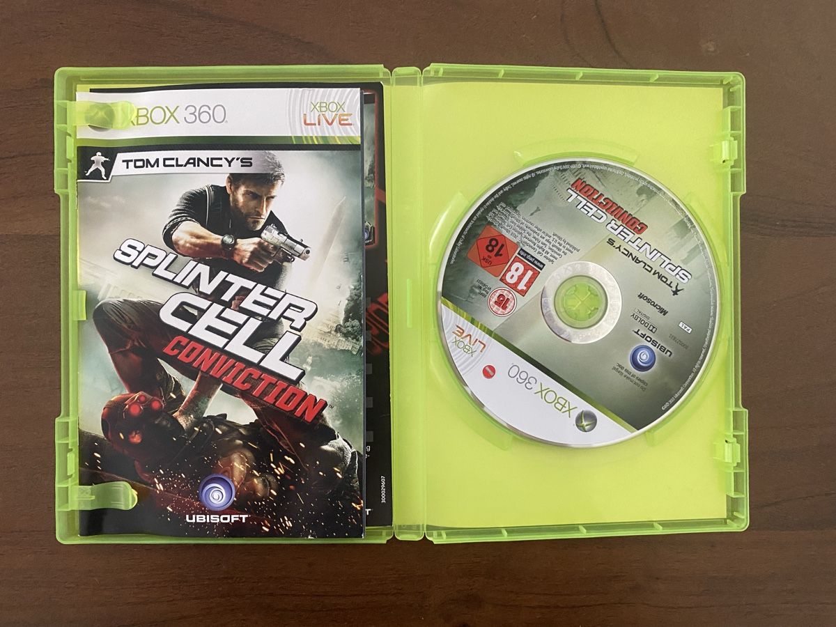 Microsoft Spiele: Tom Clancy's Splinter Cell Conviction für Xbox 360 – Gebraucht aus Thunstetten von Virus_33 1