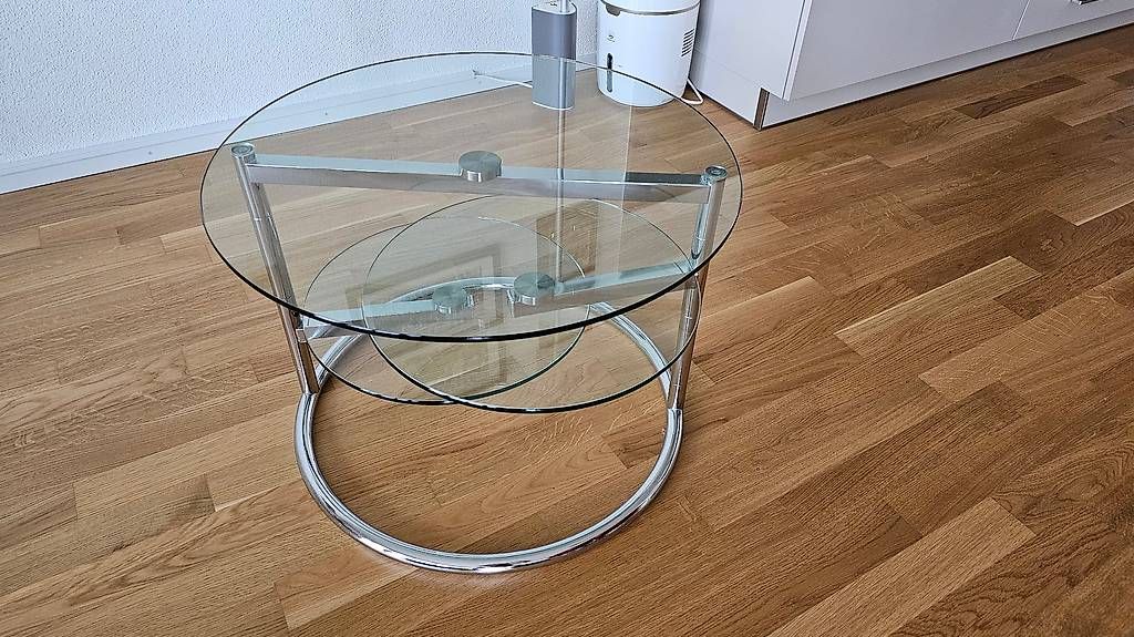 Tables: Salontisch Glas – D'occasion à Wetzikon ZH par Oberon4 2