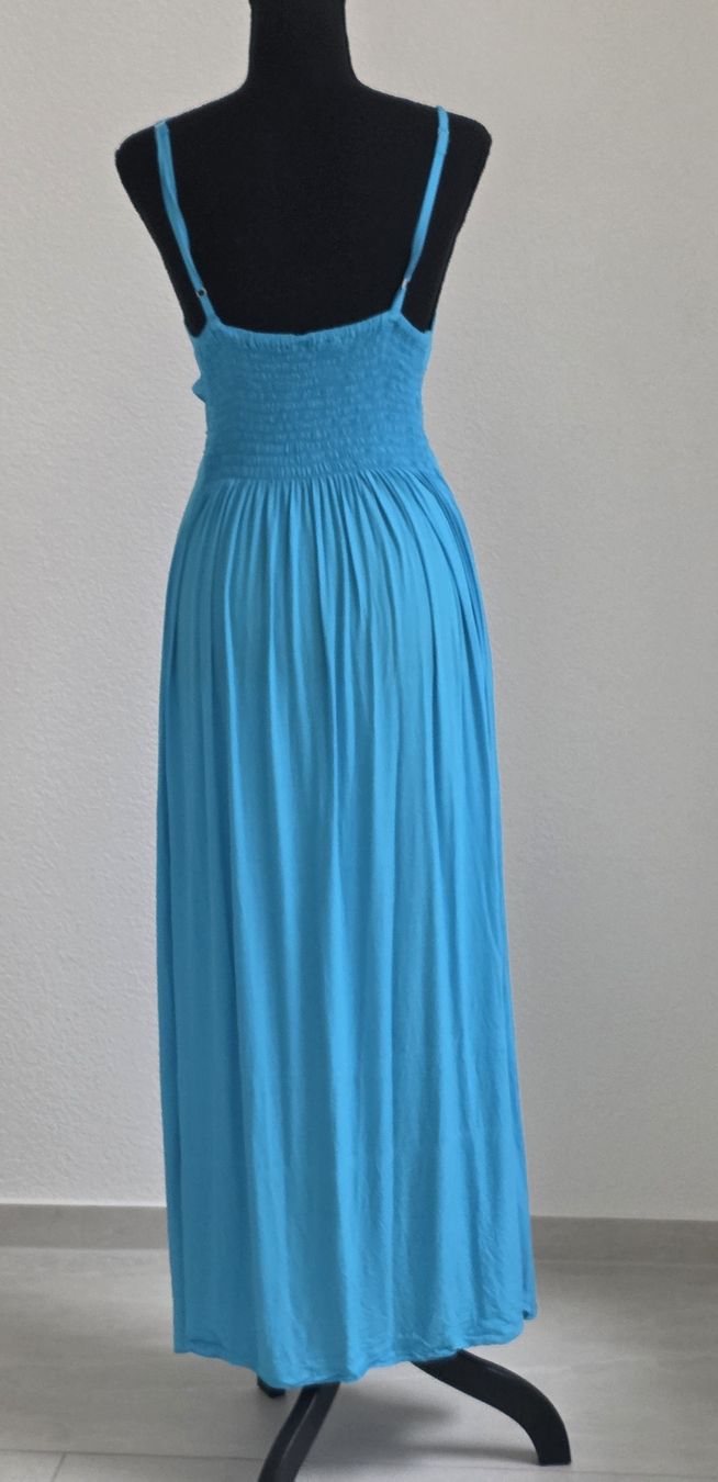 Vestiti: Langes Sommerkleid blau Grösse L  – Usato da Rheinsulz venduto da Gilea 3