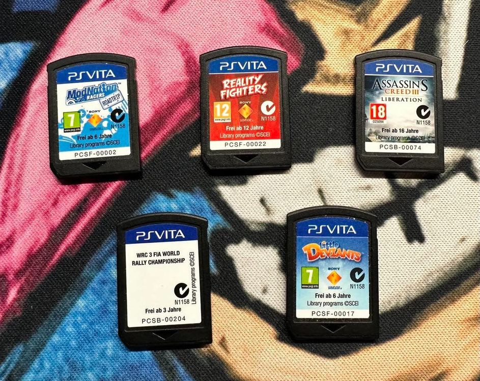 4x Sony PS Vita Games Kaufen auf Ricardo