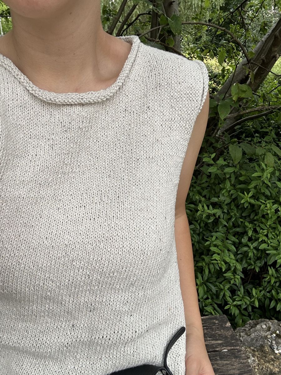 Top: Handgestrickter Pullunder oder Top – Nuovo (secondo la descrizione) da Ormalingen venduto da nude.knits 5