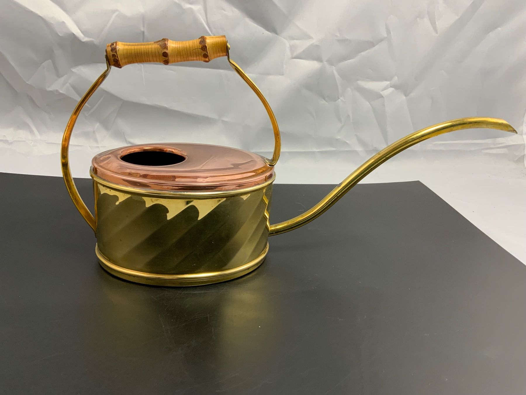 Annaffiatura & Irrigazione: Vintage Giesskanne mit Bambus – Usato da Erlach venduto da silvia3235 2