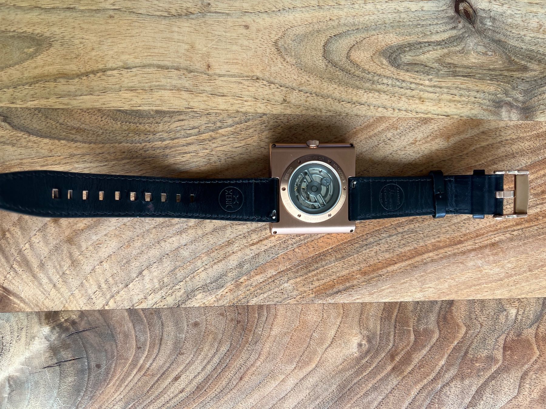 Orologi: Xeric Soloscope II Automatic Copper Black LE 080/999 – Usato da Kehrsiten venduto da Schori8 3