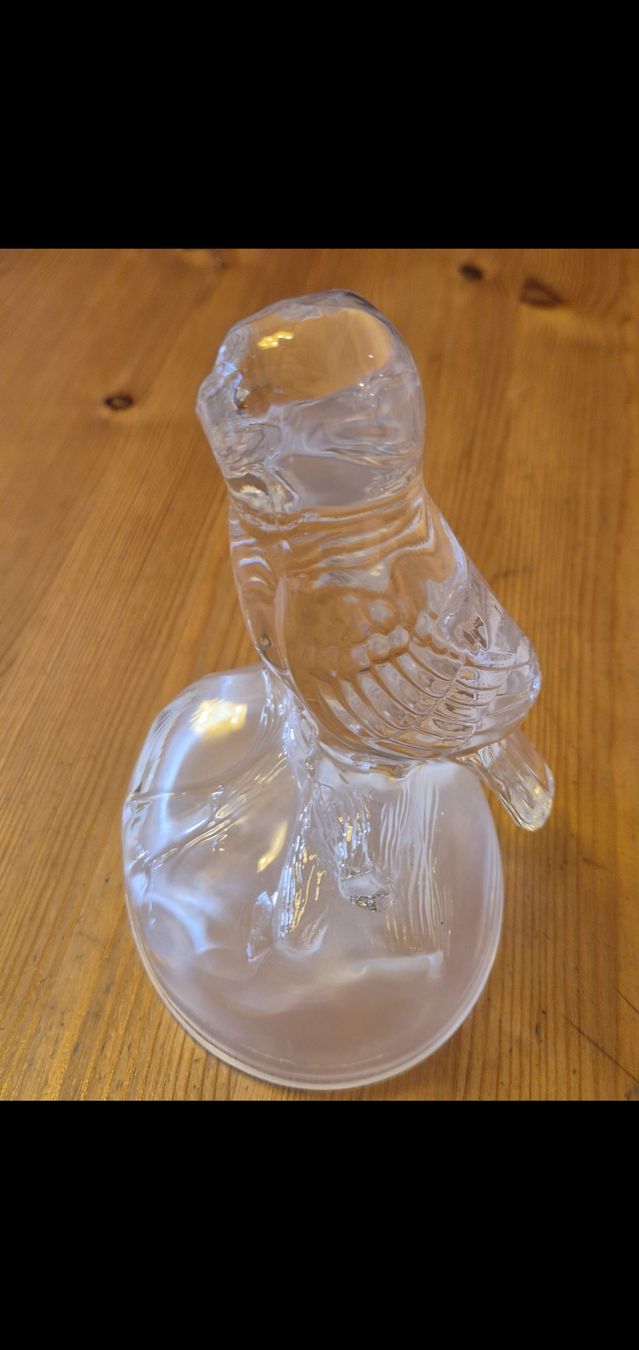 Statuette: Kristallglas Eule – Usato da Sumiswald venduto da fae_krq8