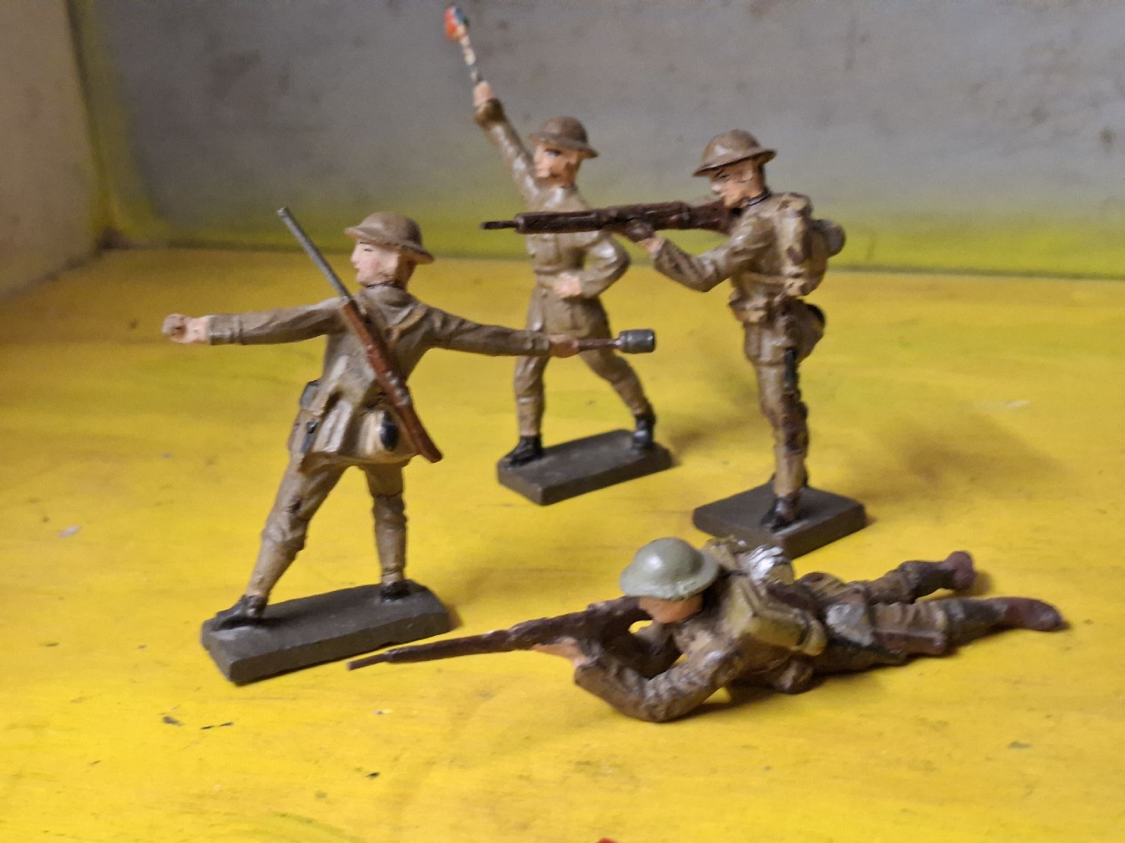 Giocattoli: Infanterie anglaise Lineol  – Usato da Monthey venduto da Jmbois 1