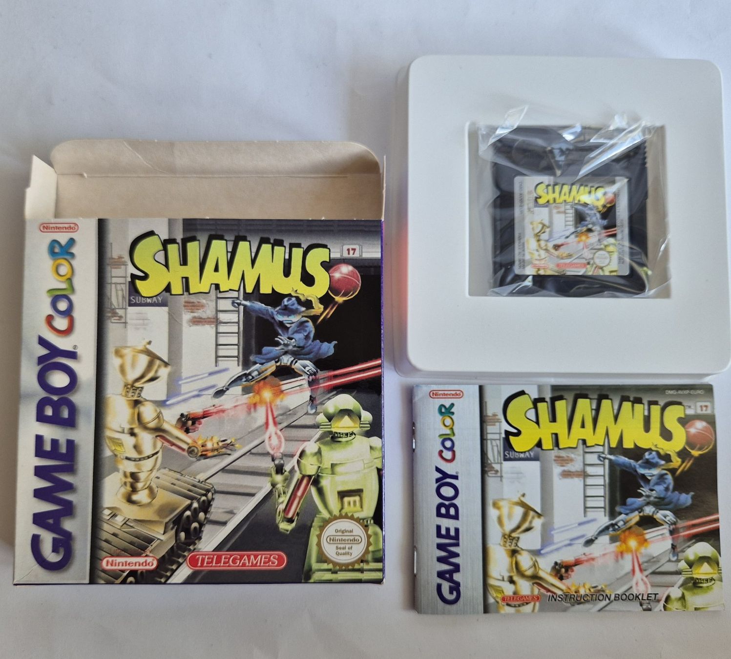 Nintendo Giochi: Shamus - GBC - OVP – Usato da Zürich venduto da Mephisto87 3