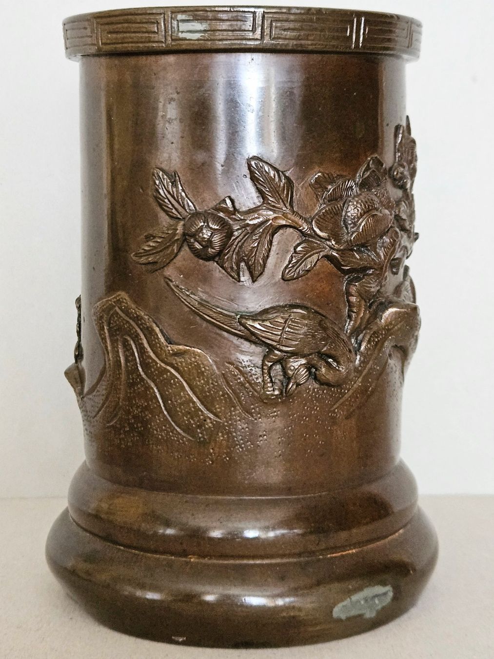 Sculture & Statue: Japanische Bronzevase, 19. Jh. – Usato da Lugano venduto da Numisartes 7
