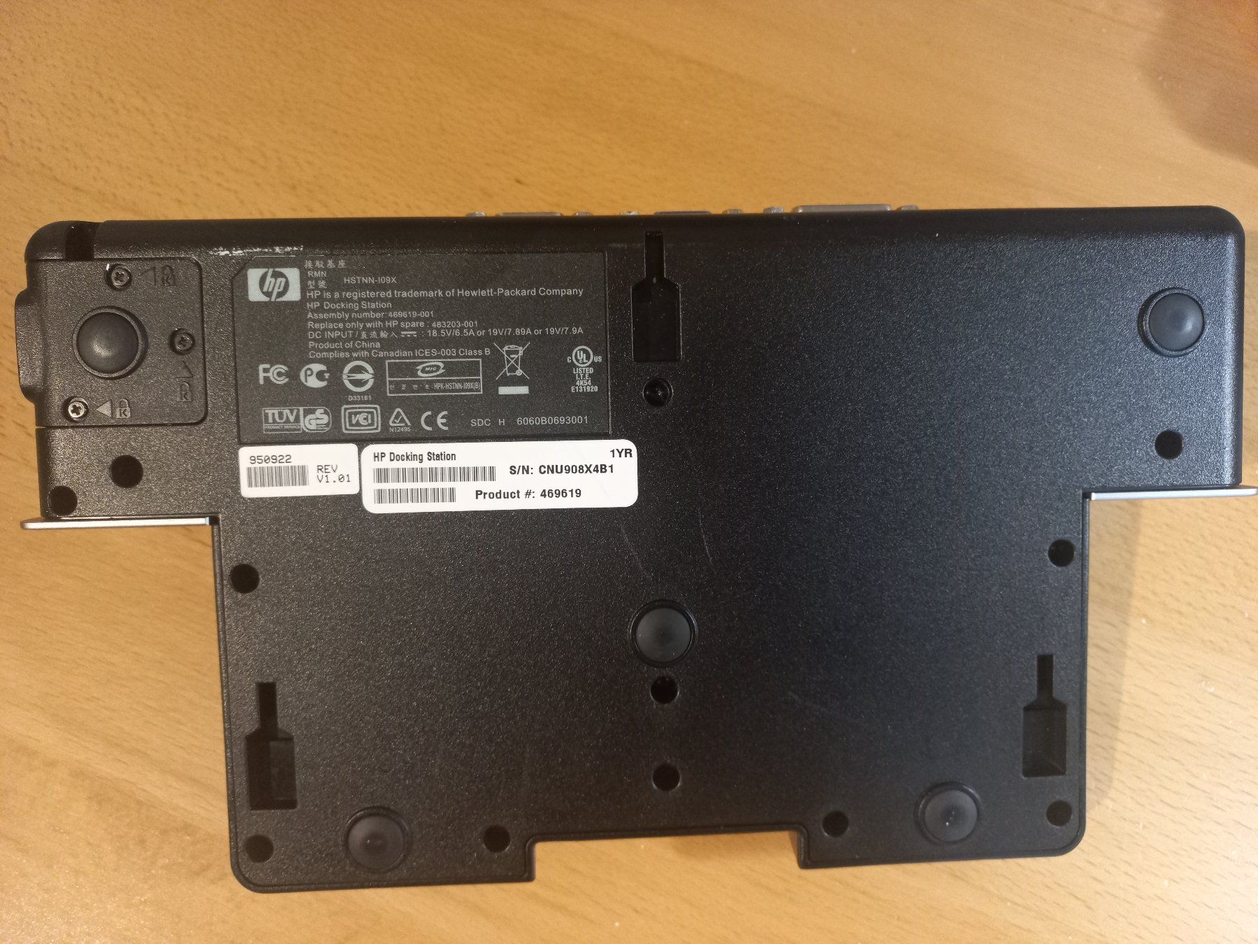 Hewlett Packard Docking station: 3-HP-DOCKING-469619 – Usato da Zürich venduto da irm_lc5f 4