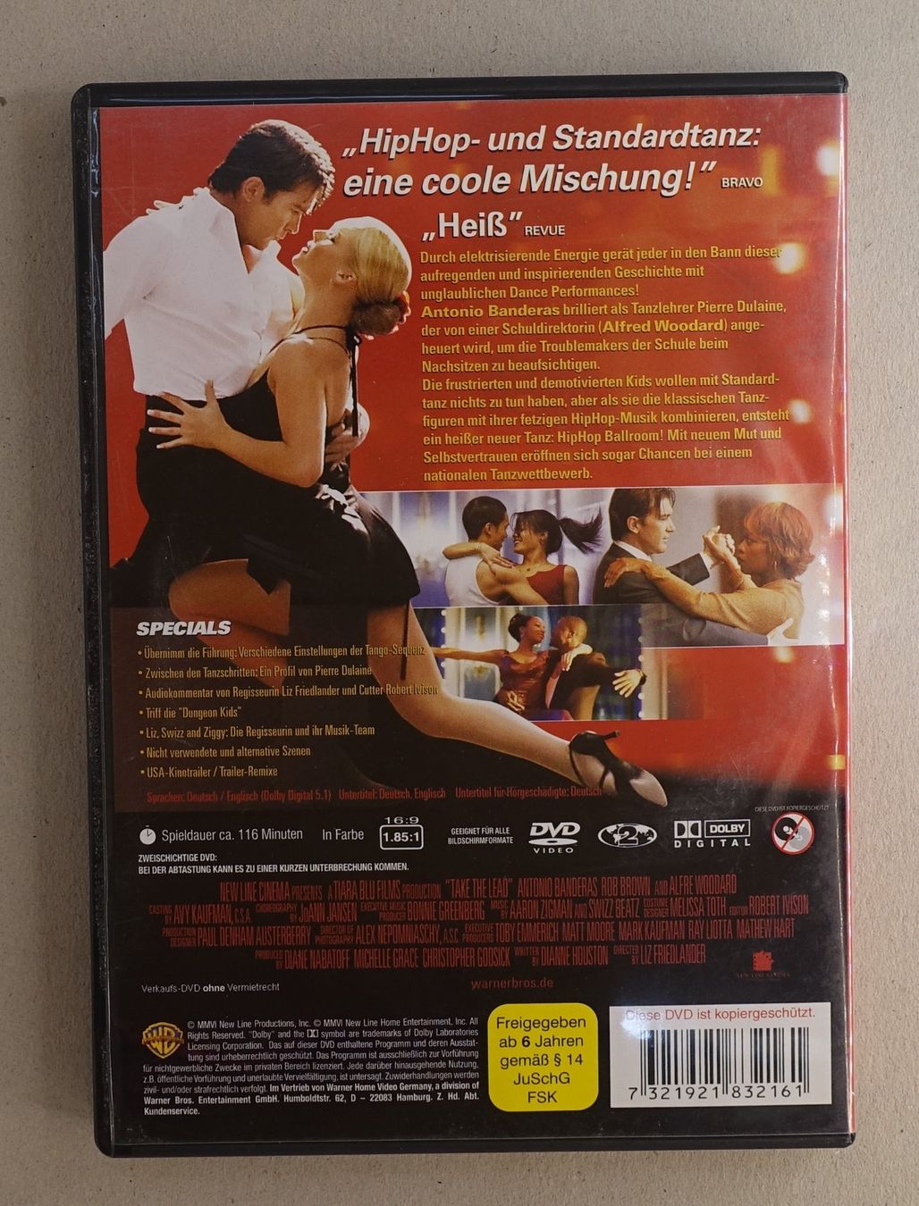 Tutti i DVDs: Dance - Jeder Traum beginnt mit dem ersten Schritt – Usato da Sessa venduto da fraenklishop 1