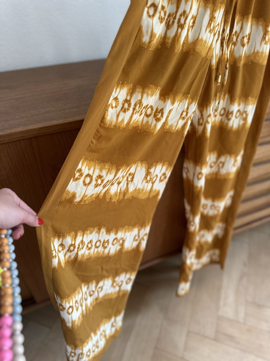 H&M Pantaloni: Sommerhose senfgelb H&M – Usato da Zürich venduto da PuraVida111 2