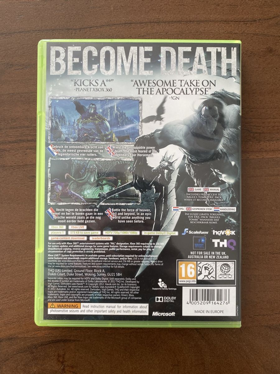 Microsoft Giochi: Darksiders 2 für Xbox 360 – Usato da Thunstetten venduto da Virus_33 2