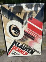 Klausenrennen 1927 Plakat ACS UMS Schild Reklame