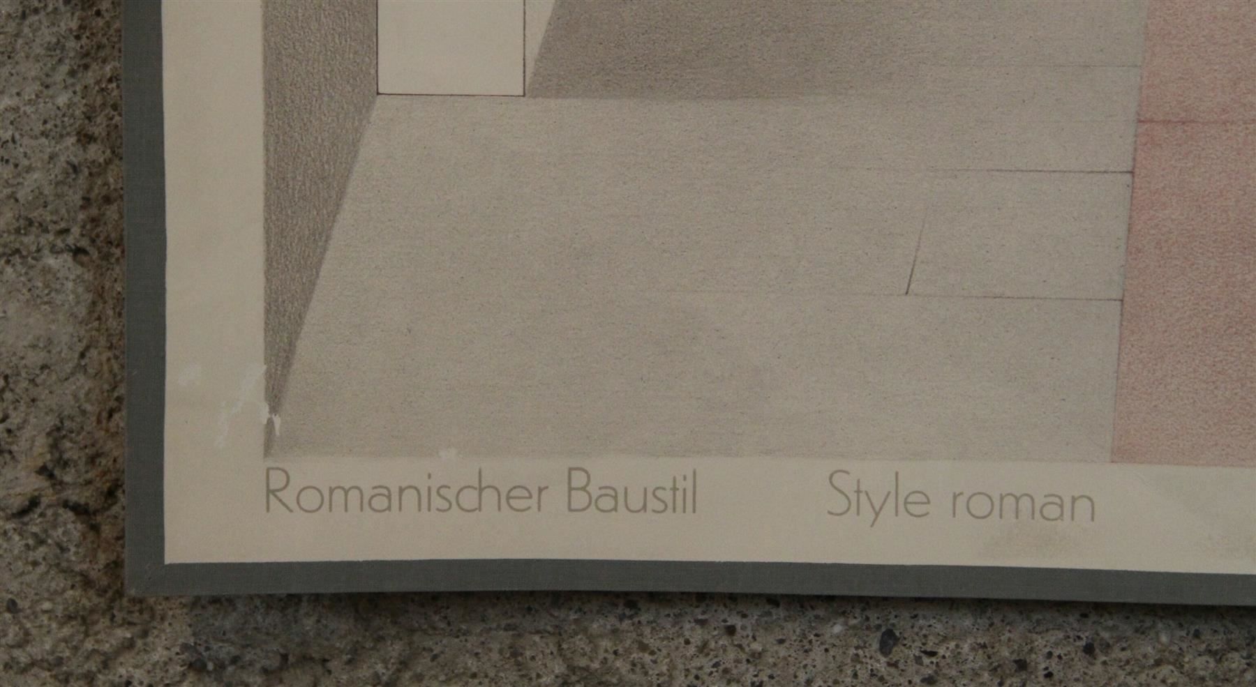 Foto & Immagini: Schulwandbild "Romanischer Baustil" – Usato da Birrwil venduto da brandschatz_birrwil 3