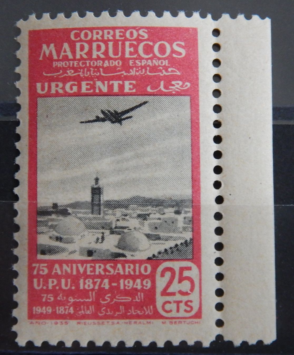 Tutti i francobolli: Spanisch Marokko Kat. 314 ** 1949 Kat. 26 Euro – Usato da Zürich venduto da Muehlekauf