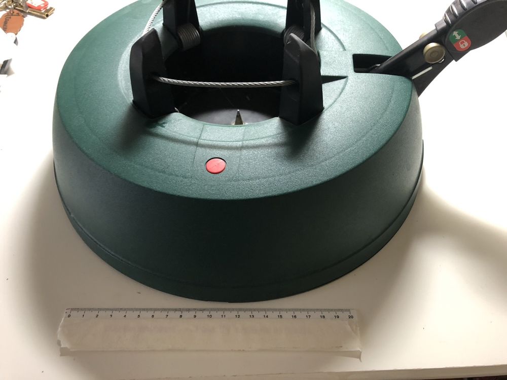 KADAX Support De Sapin De Noël, En Plastique Recyclé, Pour Un Vrai Arbre Pied De Sapin Hauteur De Larbre Jusqua 250 Cm Vert 82187461