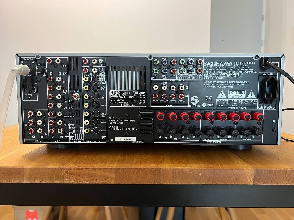 Denon Ricevitori: Denon AVR-2105 - Top Zustand – Usato da Horw venduto da 17josi 1