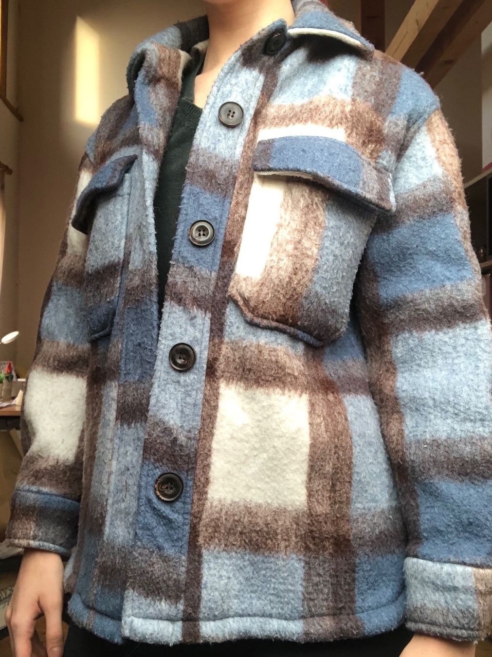 Bershka Giacche: Jaquette à carreaux – Usato da Bulle venduto da sop_ct6x 3