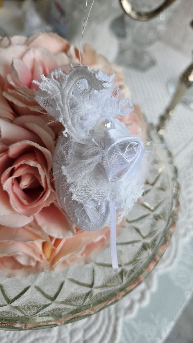 Tutte le decorazioni: Ostereier, Osterschmuck Deko Eier Spitze Ostern Osterbaum – Nuovo e nell'imballaggio originale da Gossau ZH venduto da Goes05 2