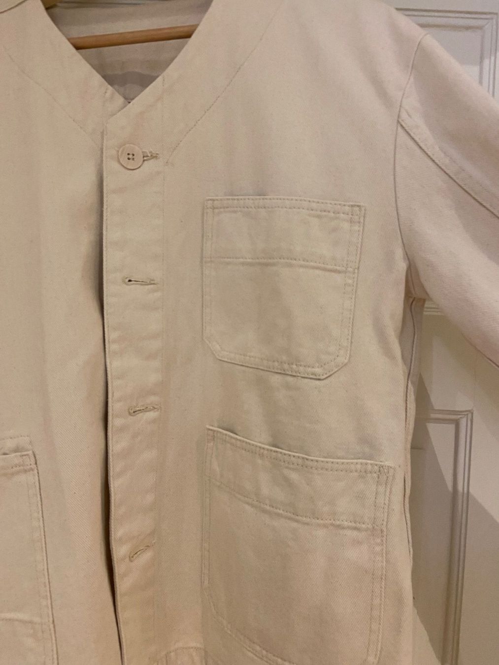 H&M Giacche: Jeansjacke beige/offwhite (ca. Gr. 38) – Nuovo (secondo la descrizione) da Zürich venduto da oli_9dhs 1