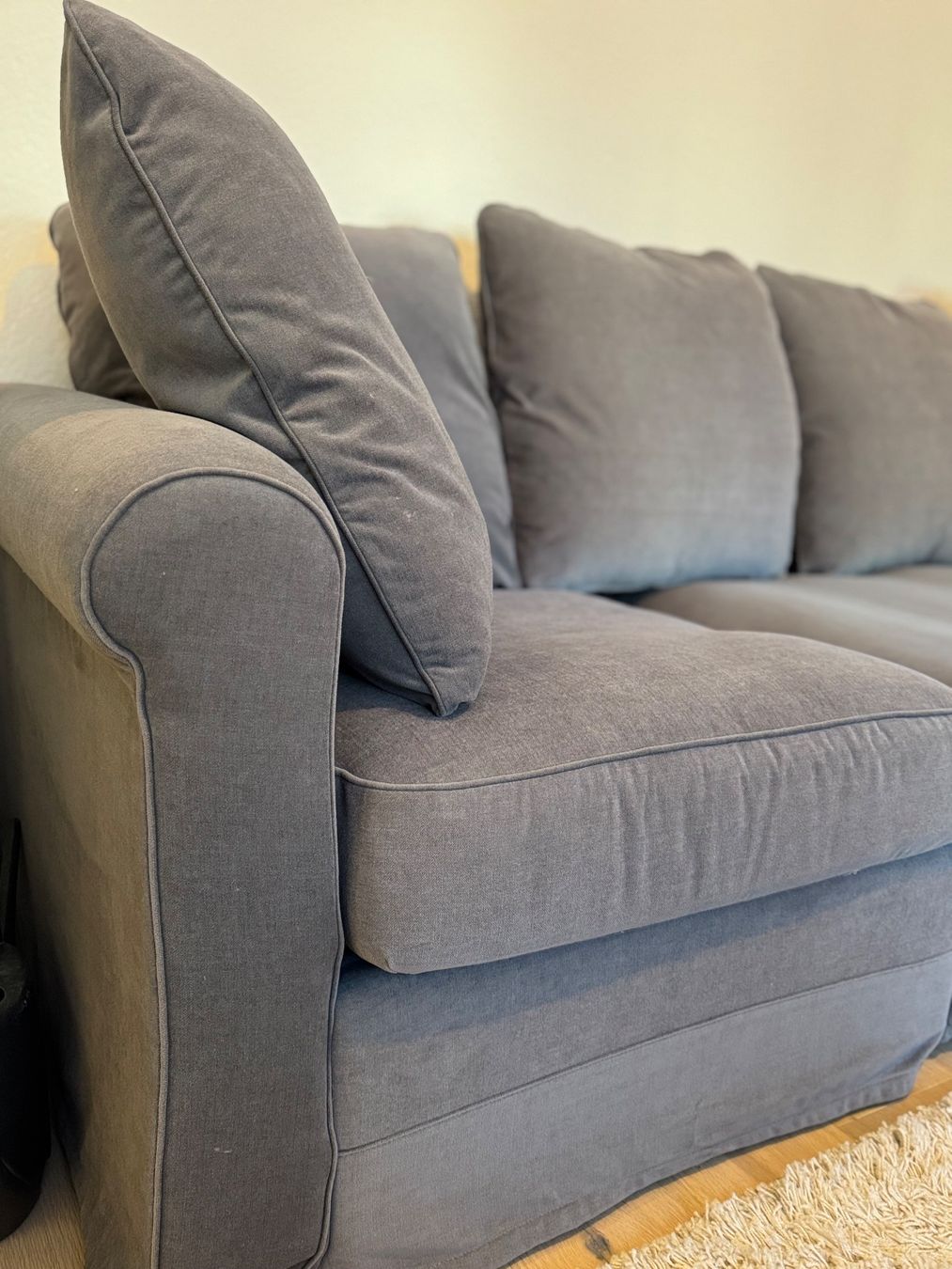 Divani: IKEA 3er Sofa mit Schlaffunktion grau – Usato da Chur venduto da kat_9dnw 1