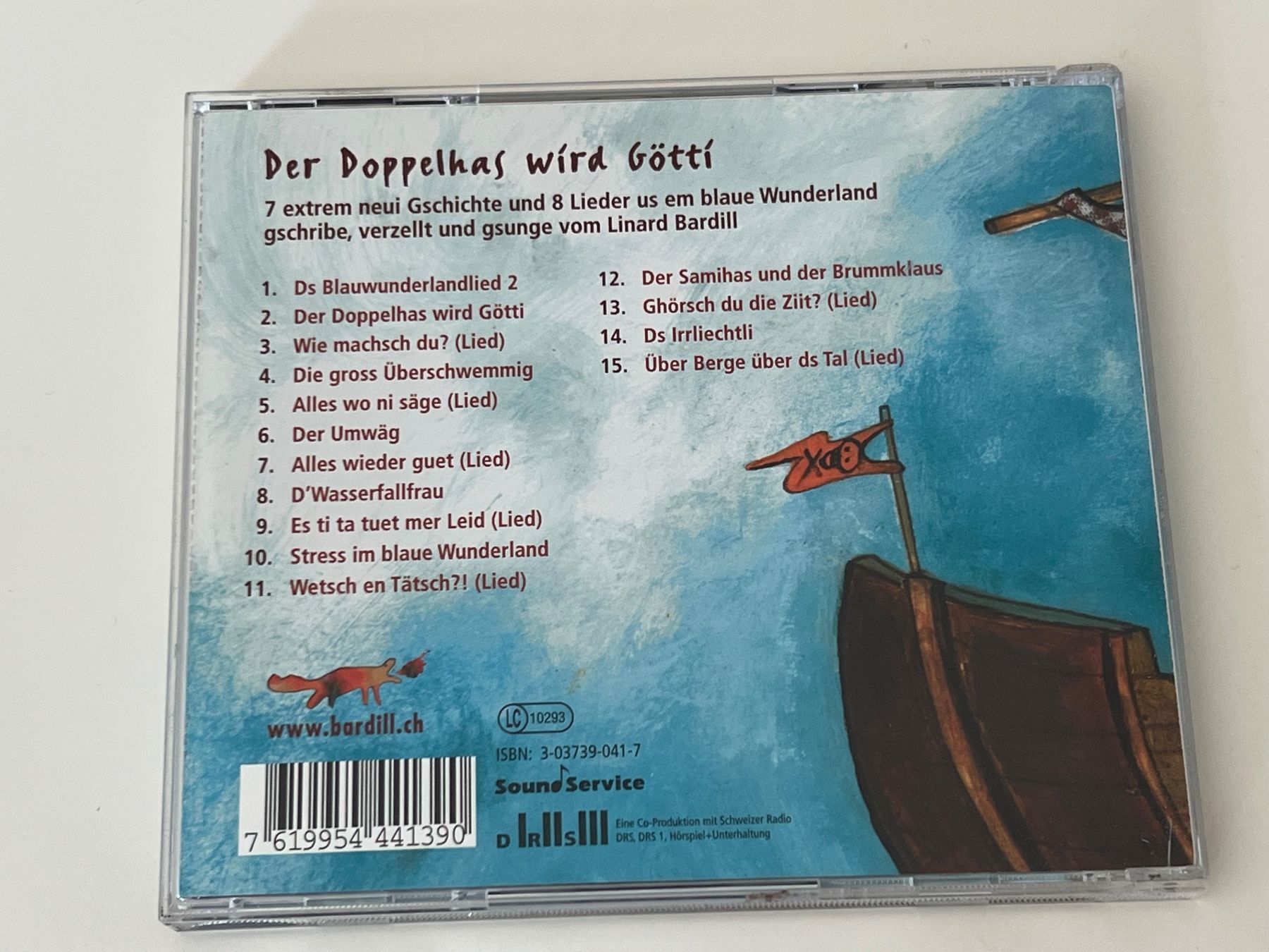 CD: Linard Bardill - Der Doppelhas wird Götti – Usato da Altstätten SG venduto da sheamus 1