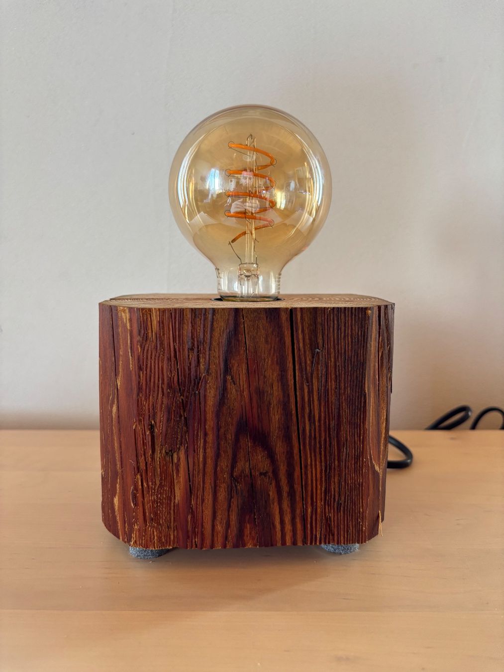Lampade: Altholzlampe rustikal / DIY-Lampe / Nr 3 – Nuovo (secondo la descrizione) da Flawil venduto da lukas002 2