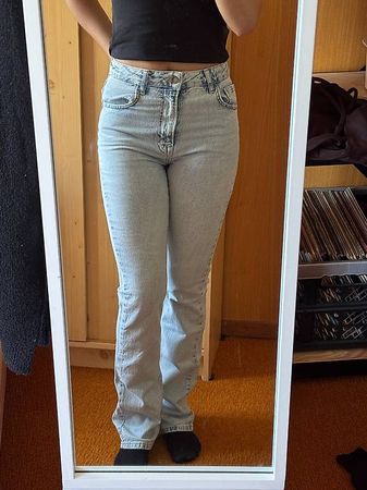 Jeans bootcut bleu