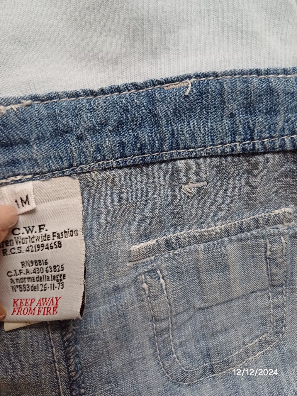 Strampler: Overall - Marke: Timberland - Grösse: 1 Monat – Gebraucht aus Würenlos von Abracadabra26 3