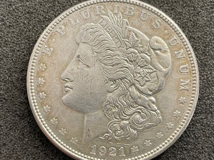 1 Dollaro Di Argento Del 1921 Degli Stati Uniti Di America - Fior Di - Foto 5