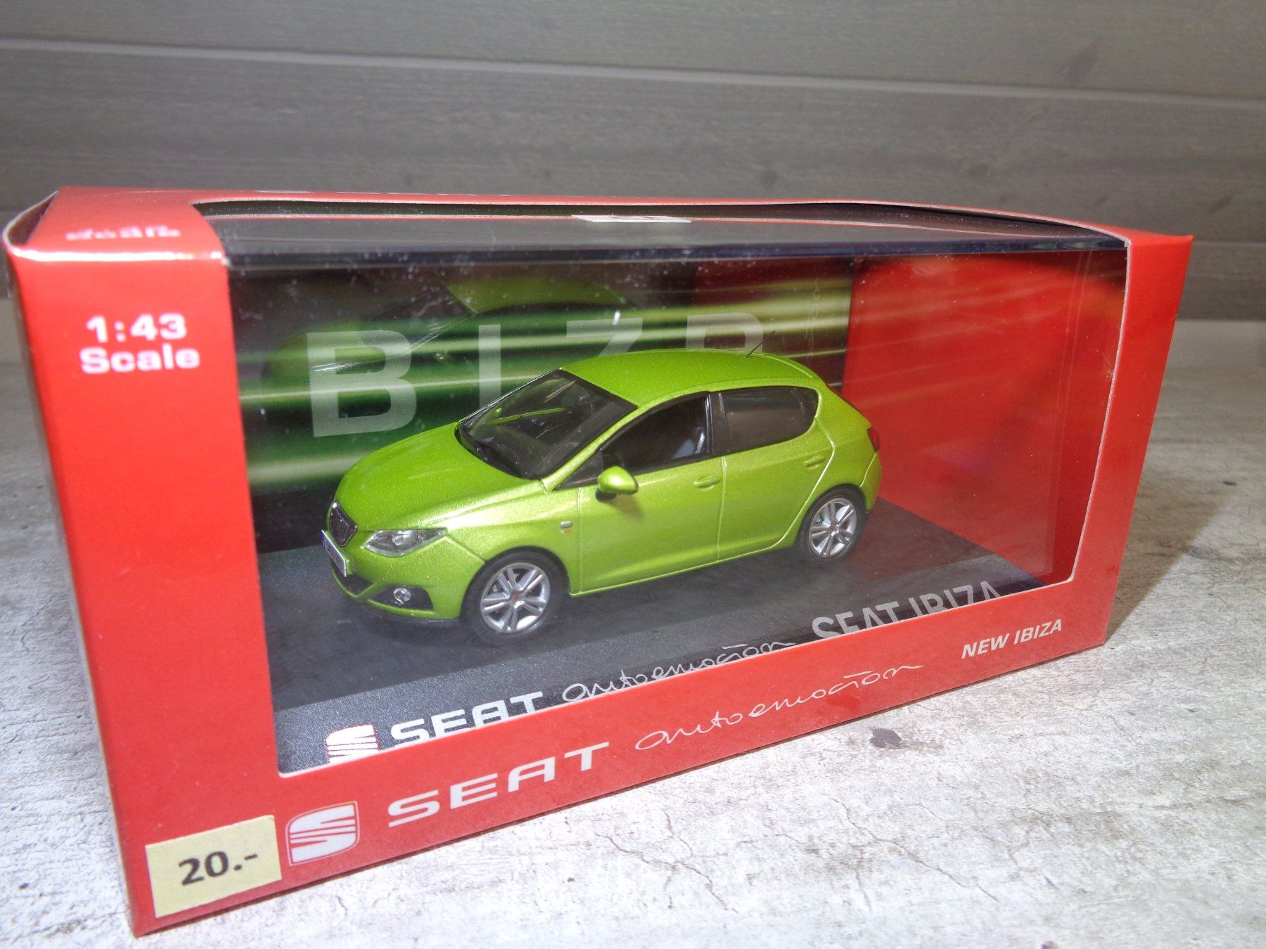 Seat Modellini d'auto: Fischer 1:43 Seat Ibiza – Nuovo e nell'imballaggio originale da Reconvilier venduto da rallycar