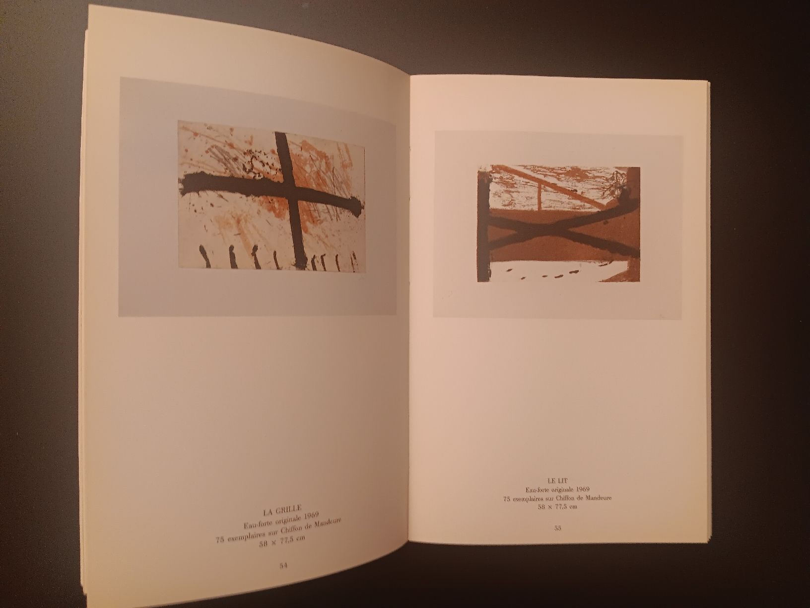 Bücher: Tapies œuvre gravée – Gebraucht aus Lausanne von Grabock 2