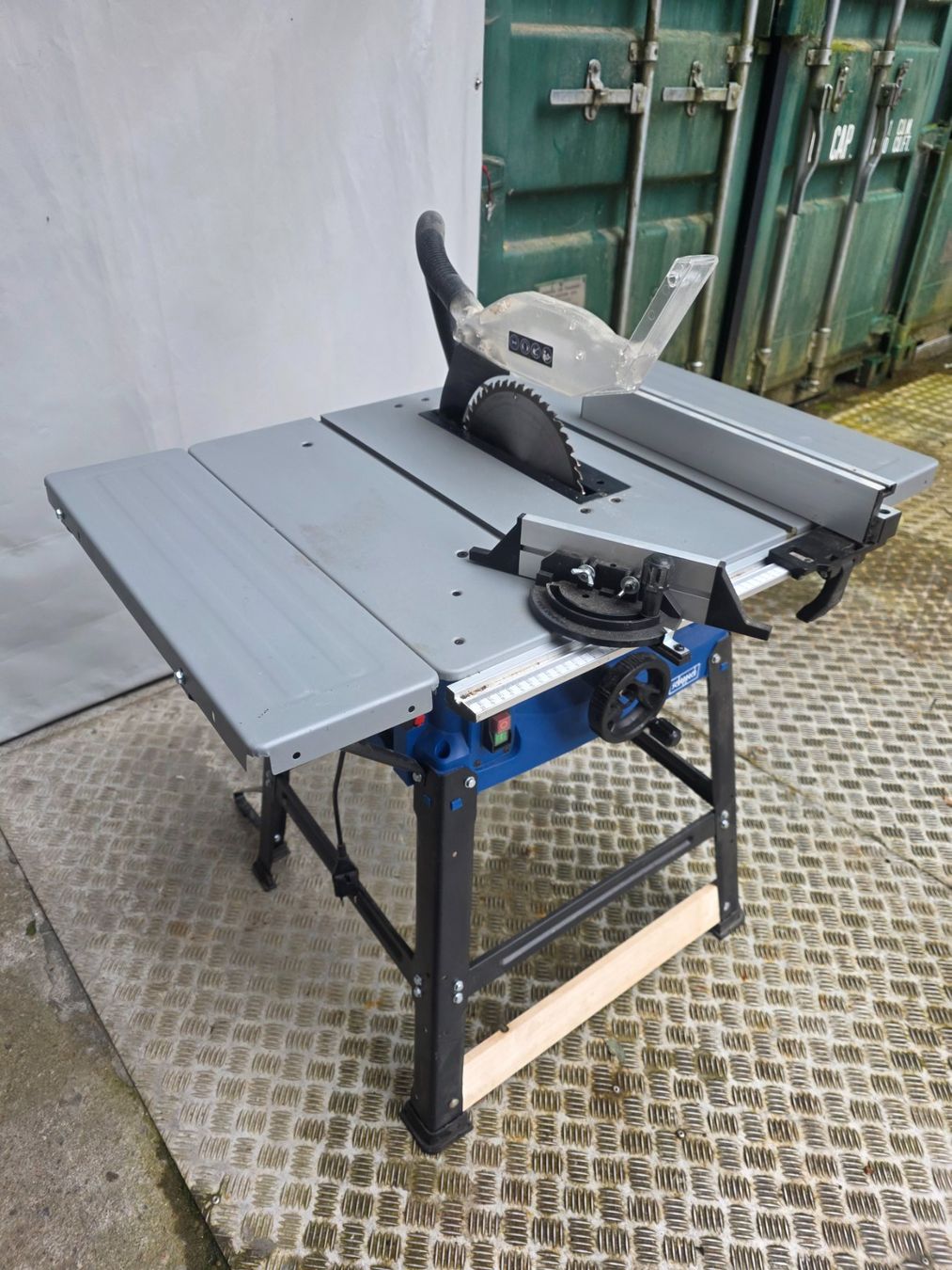 Scheppach Scies: Scheppach HS100s Kreissäge – D'occasion à Zollbrück par Rgartenzwerg