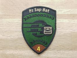 Badge Pz Sap Bat 4 braun