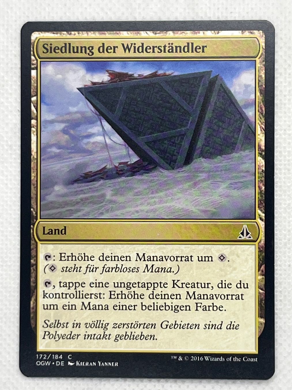 Magic The Gathering Carte collezionabili: Siedlung der Widerständler - Seltene Magic Karte – Usato da Hinterkappelen venduto da Kim1992
