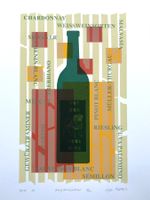Artwine 12, Jürg Widmer, Siebdruck