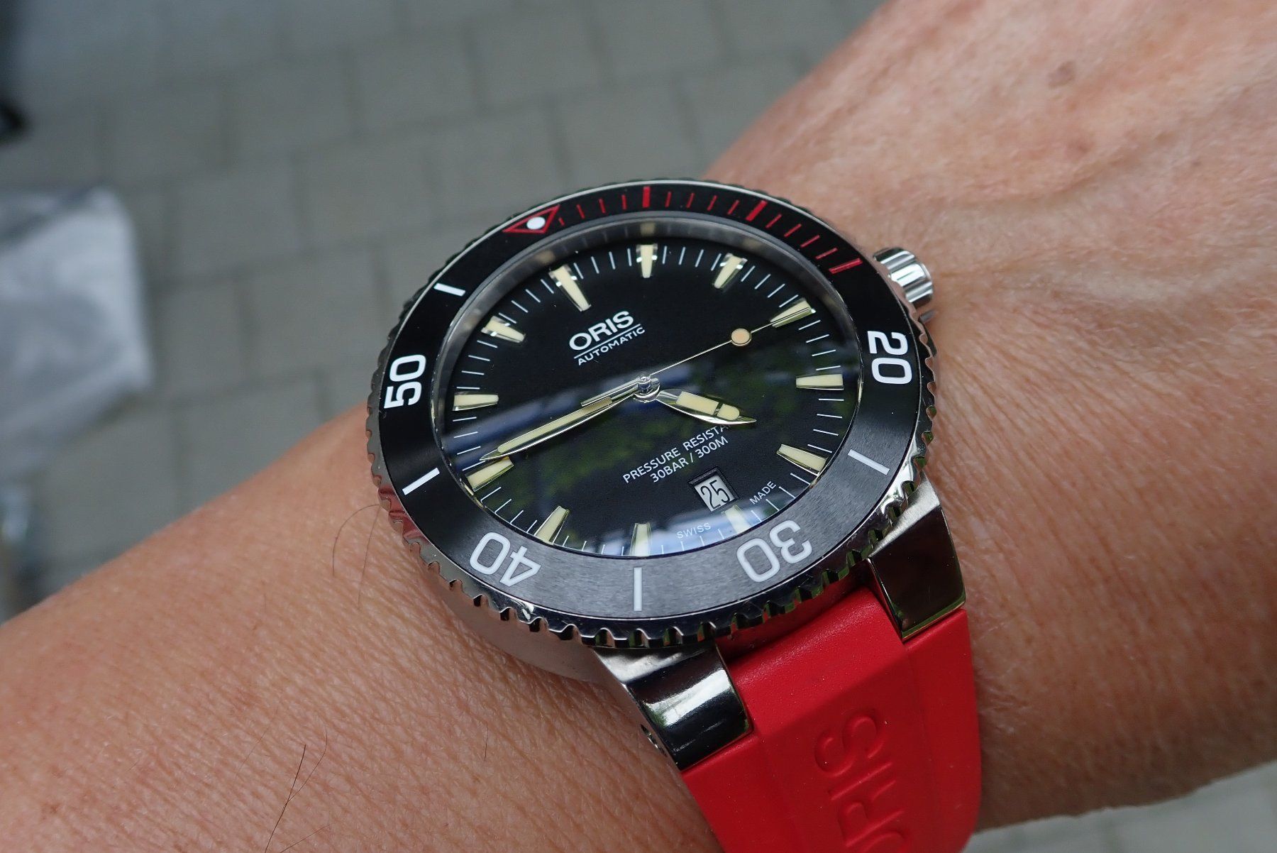 Oris Orologi: HERRN ARMBANDUHR ORIS AUTOMATIC 300M. 45MM. – Usato da Wohlen AG venduto da superwatchesteam 6