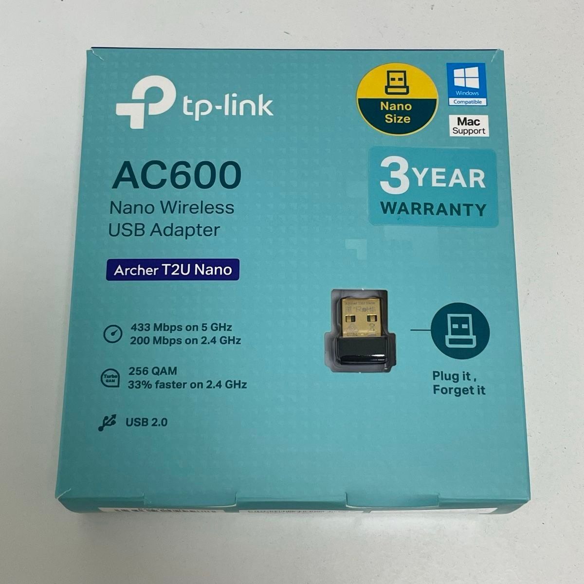 TP-Link Modem & Router: TP-LINK Archer T2U Nano AC600 Wireless USB Adapter – Usato da Grellingen venduto da Antares-BL