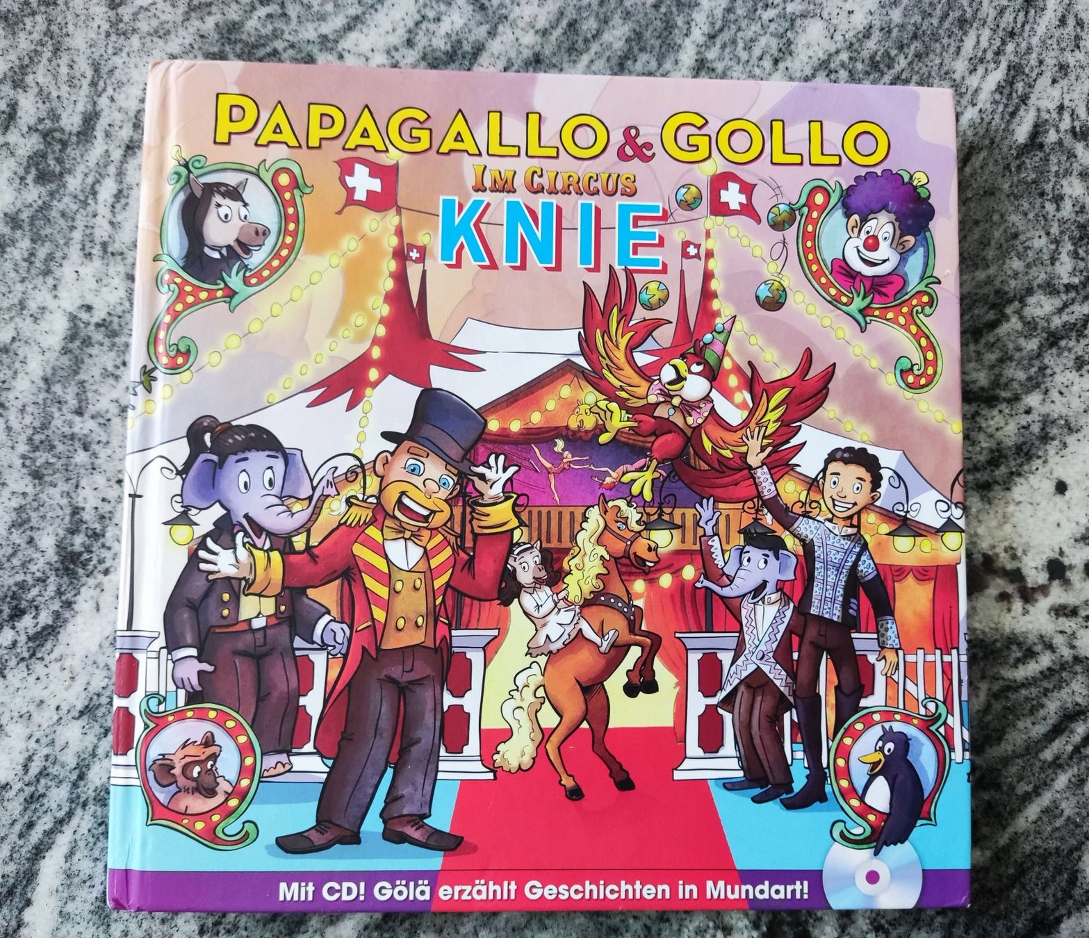 Audiolibri: PAPAGALLO & GOLLO ,IM CIRCUS KNIE – Usato da Chur venduto da Nisami